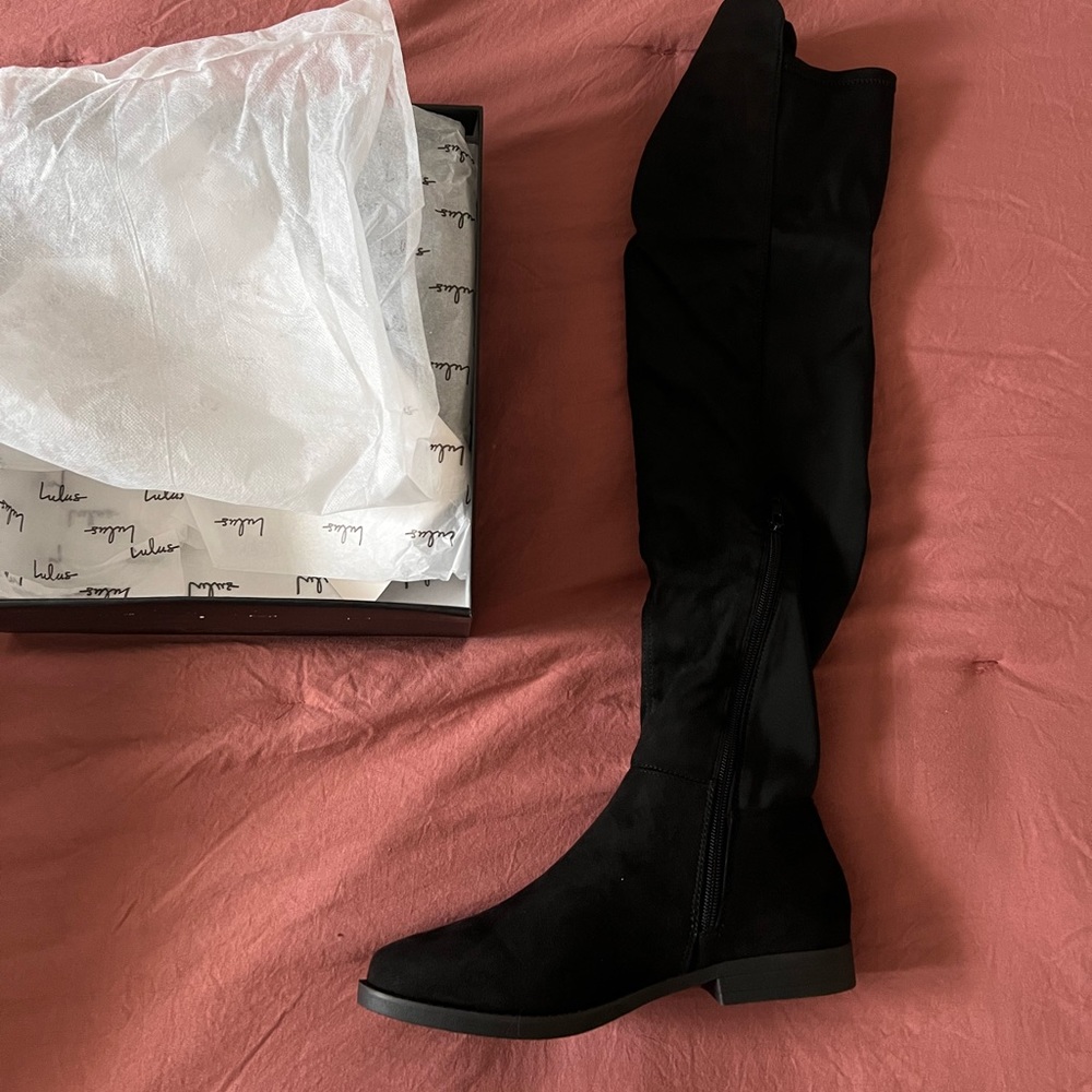 Lulus knee high boots